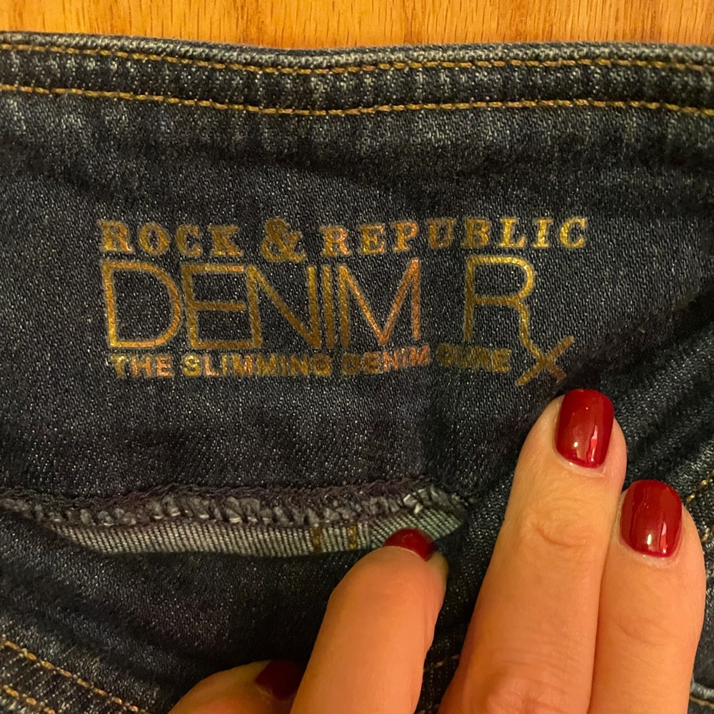 Straight leg Jeggings- Rock & Republic. Hard to find! - Picture 2 of 4